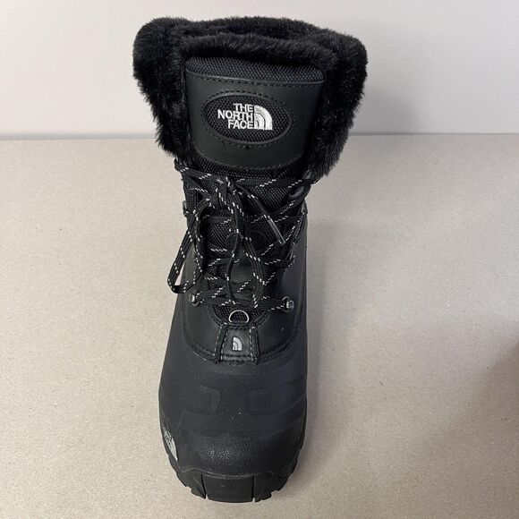 The North Face Boots Mens Size 12 Black Waterproof Insulated Snow Winter Lace Up - Picture 6 of 16